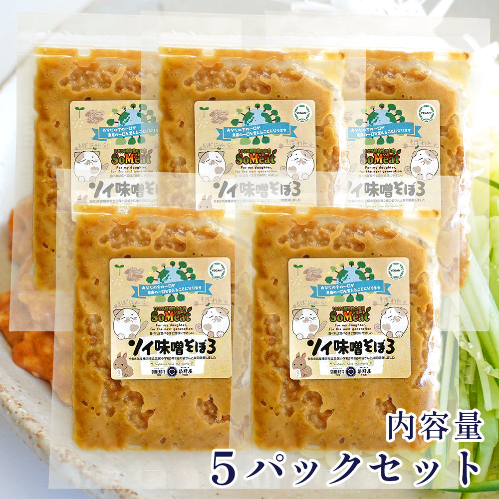 ソミート ソイ味噌そぼろ 100g×5パック